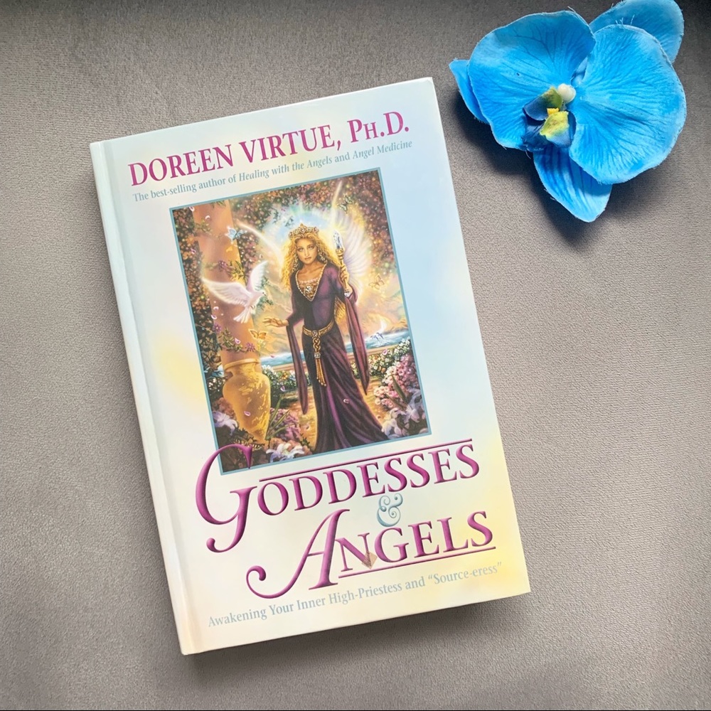 DOREEN VIRTUE Goddesses & Angels hardcover book